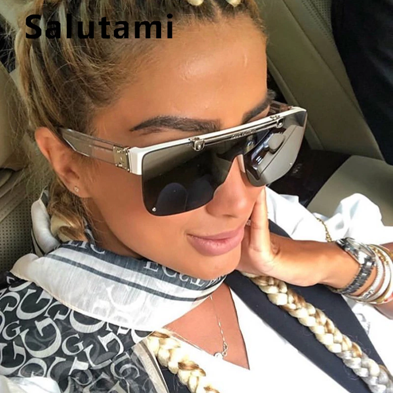 Уникальные солнцезащитные очки с откидной крышкой для мужчин и женщин роскошные