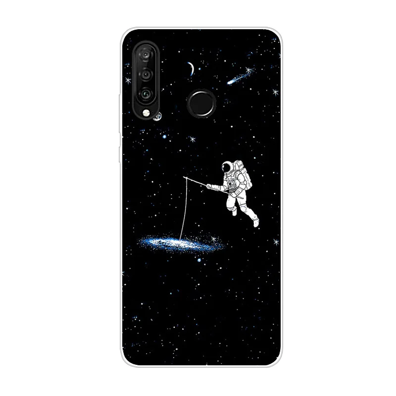 Для huawei P30 Lite чехол силиконовый мягкий ТПУ задняя крышка для Funda huawei P30 Lite чехол 6,15 ''P30Lite P 30 Lite крышка Мода - Цвет: 1012 7