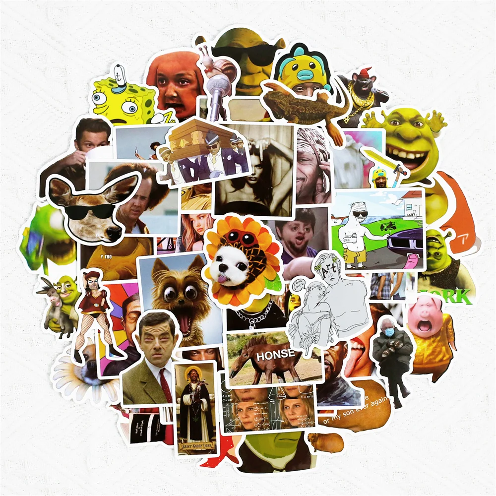 

Наклейки для холодильника, мотоцикла, скейтборда, ноутбука, чемодана, 10/30/50 шт.