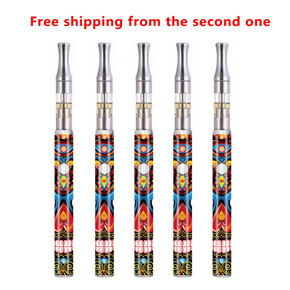 Вейп ручка COS kit CBD MOD с цветной батареей предварительного нагрева 450 мАч 510 нитей