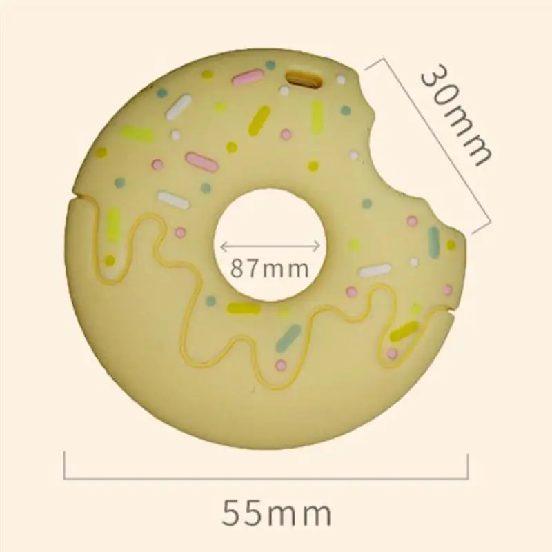 Baby Grinds teethers Toys Creative Doughnut Shaped Soft Chew Playthings Adorable Teether for Kids toys new2020 | Игрушки и хобби