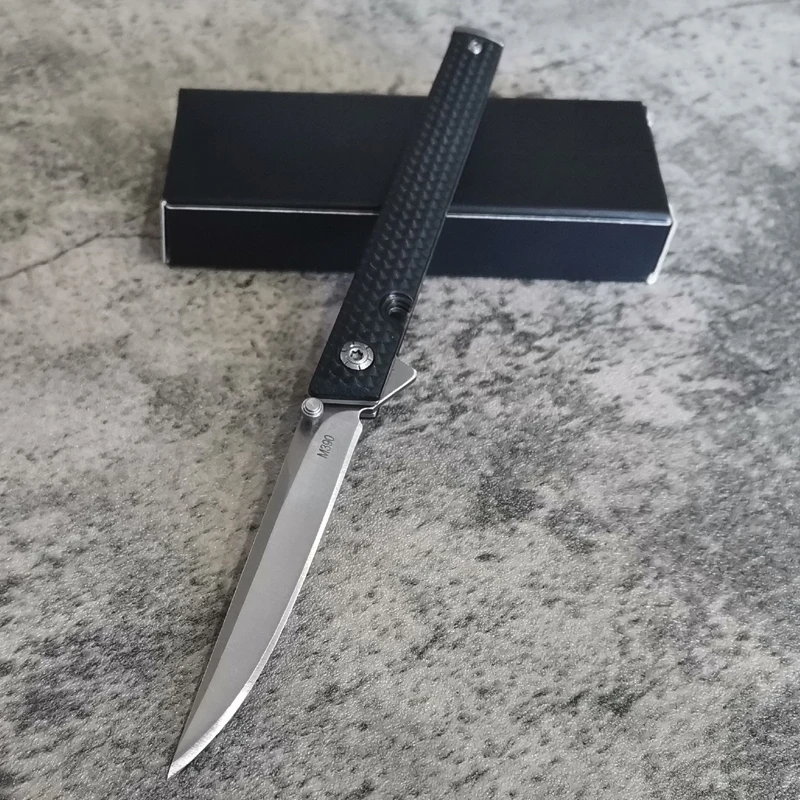 

High Quality Damascus steel Folding Knife M390 Pocket Blade + Folder Mini Portable Rescue Outdoor Camping Knife Hunting Knife