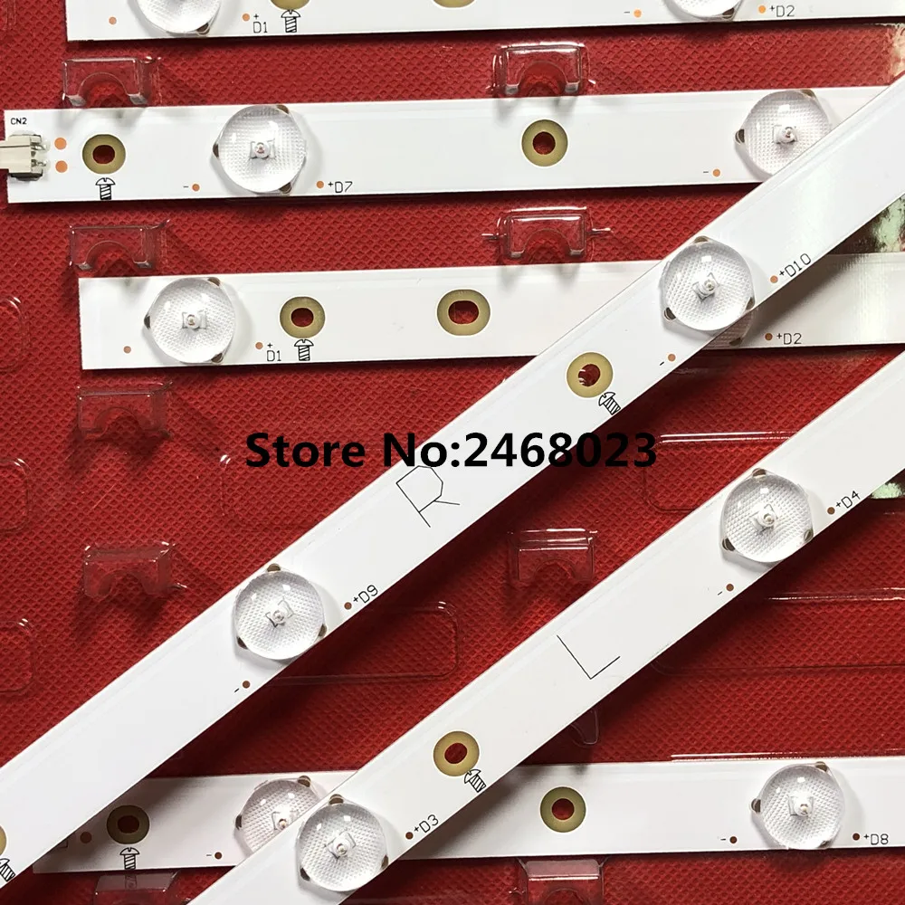 15 комплектов светодиодной подсветки для LE50D1452 T5002S 50PFF3655/T3 LD50V02S LB PF3528 GJD2P5C506X11 R/L H/B 6