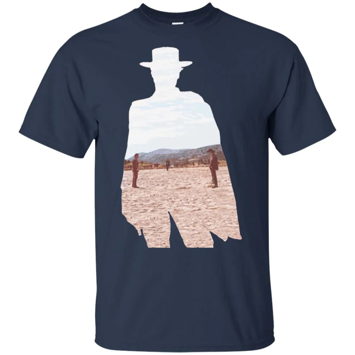 

The Good, The Bad And The Ugly Tee T-shirt Black Navy For Men-Women