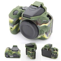 soft silicone armor skin camera case protective cover housing bag body protector for nikon d5500 d5600