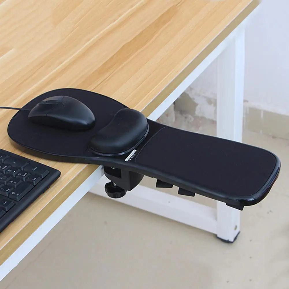 Elbow Arm Rest Support Chair Computer Desk Armrest Home Office Wrist Mouse Pad Computer Mouse Mat Laptop Desk Bracket