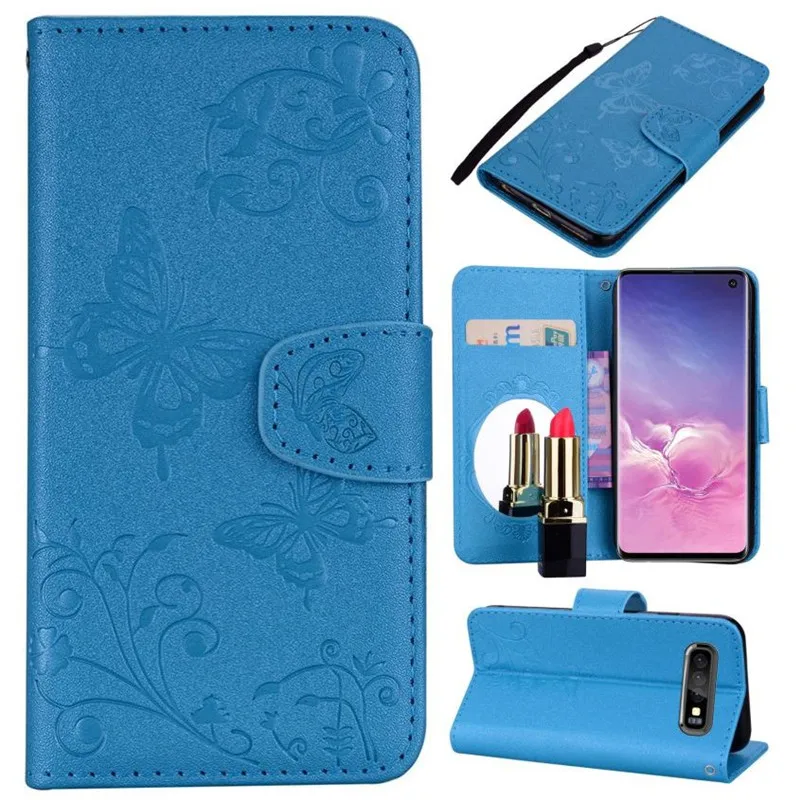 A6 милое парадное перо Litchi Чехлы для samsung Galaxy A70 A60 A50 A40 A30 A20 A10 бумажник чехол A7 A8 A8S A9 M10 M20 M30 P13G