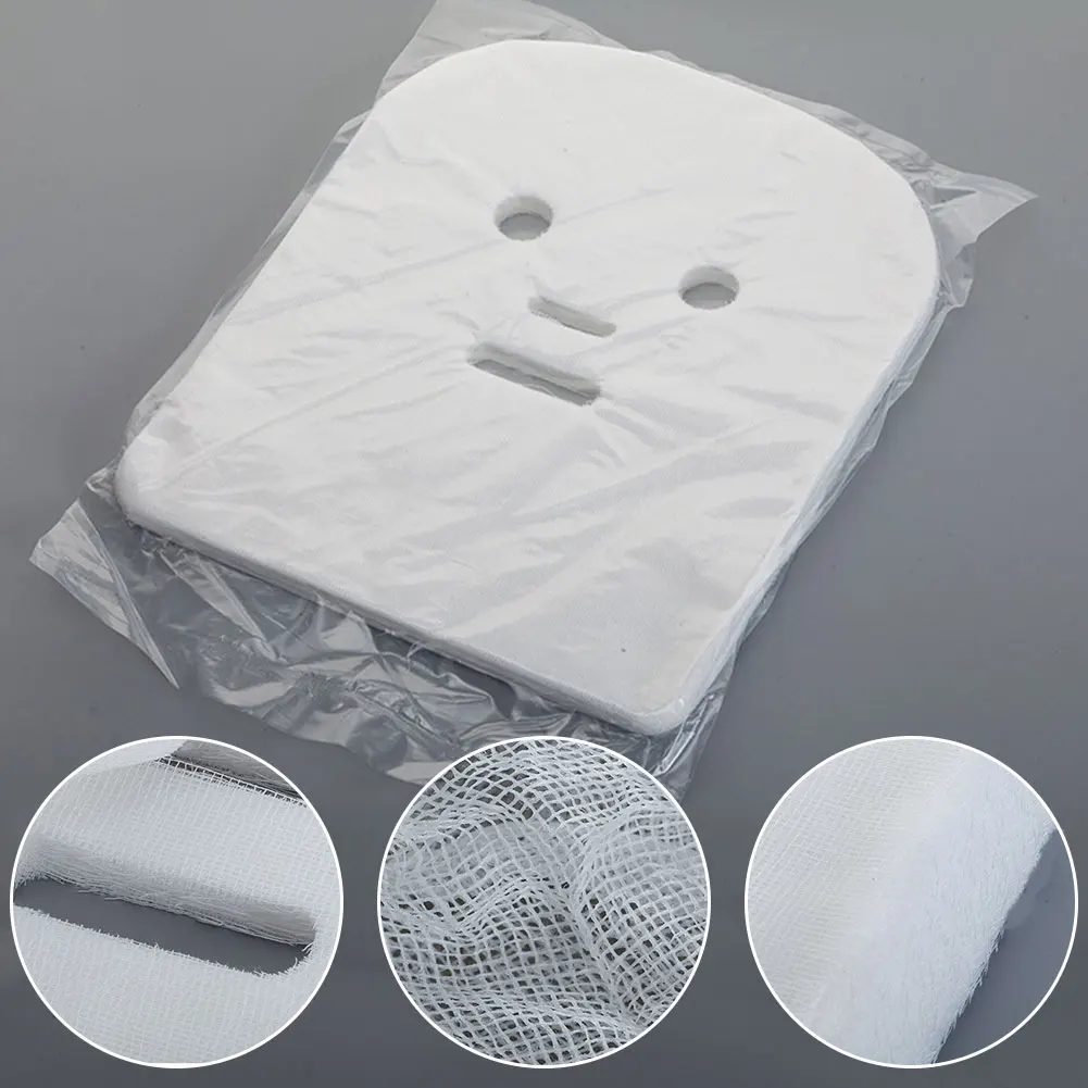

100 Pcs Gauze Beauty Salon Apply soft mask beauty gauze block disposable mask special face mask skin management soft mask