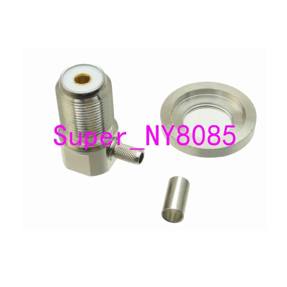 1 шт. коннектор UHF SO239 гнездовой разъем обжим перегородки RG58 RG142 LMR195 прямоугольный |