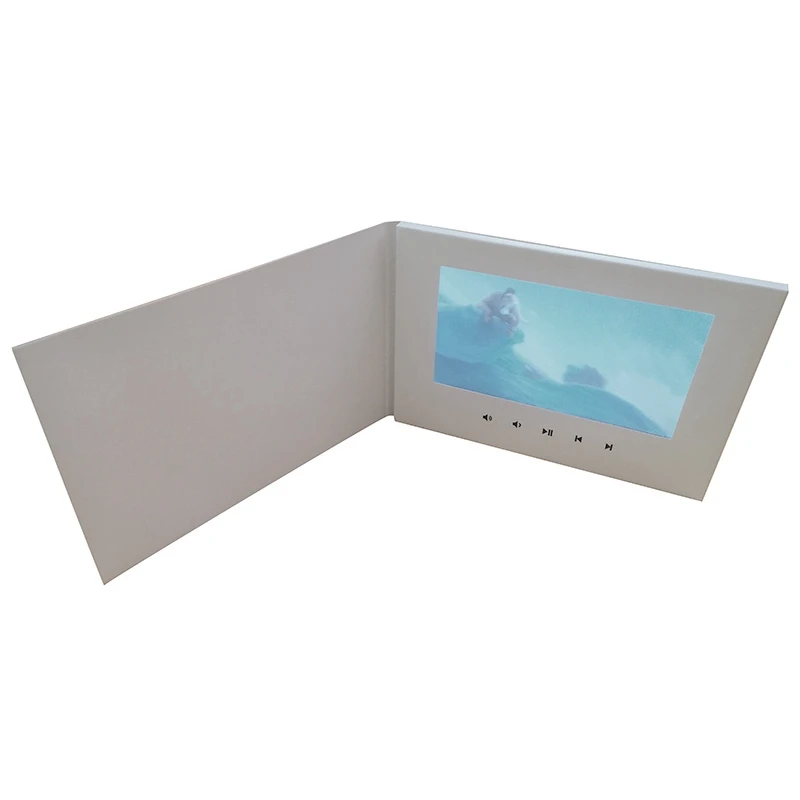 

7 Inch New Video Brochure Cards for Presentations Digital Advertising Player 7 Inch Screen Video Greeting