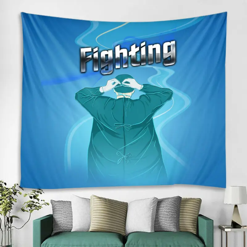 

Theme Combat Tapestry Letter Doctor Tapestry Wall Hanging Tapestry for Bedroom Living Room