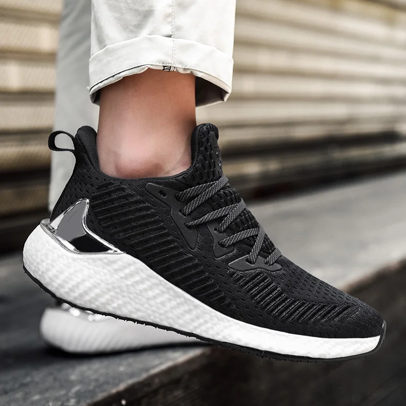 Shoes Men Sneakers High Quality White Mesh Comfortable Non-Slip Walking Footwear Male Trainer Light Chaussures Pour Hommes | Обувь