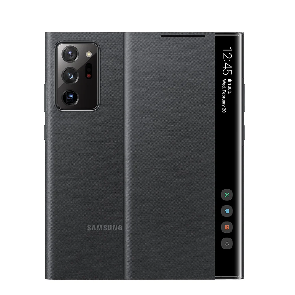 Funda protectora para Samsung Galaxy note 20 Ultra 5G, cubierta de vista clara inteligente, carcasa de EF-NN985PSEGUS, 100% Original-1