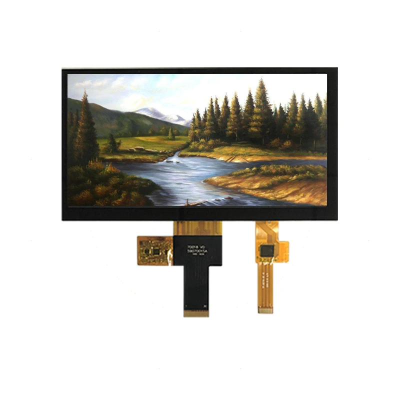 7 0 дюймов 1024x600 интерфейс MIPI высокая яркость IPS TFT ЖК модуль с емкостной сенсорной