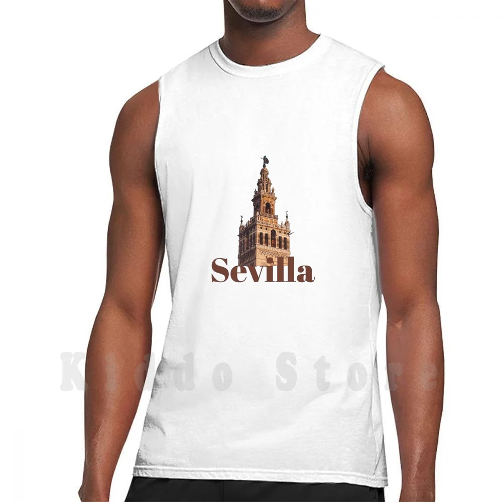 

Giralda-Sevilla-Monuments Of Sevilla-Giralda-Spain Tank Tops Vest 100% Cotton 3fotos De La Giralda De Sevilla 3calcular La