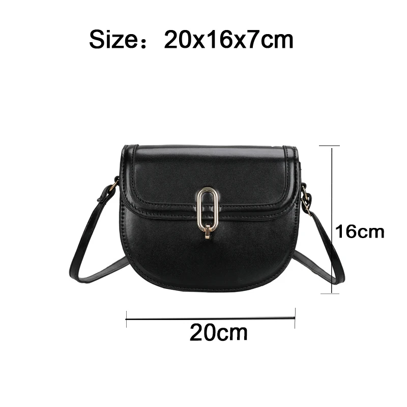 

Women's Crossbody Bag Pu Leather Shoulder Bags Luxury Designer Messenger Bag Retro Exquisite Satchel Bags Ladies Small Packs