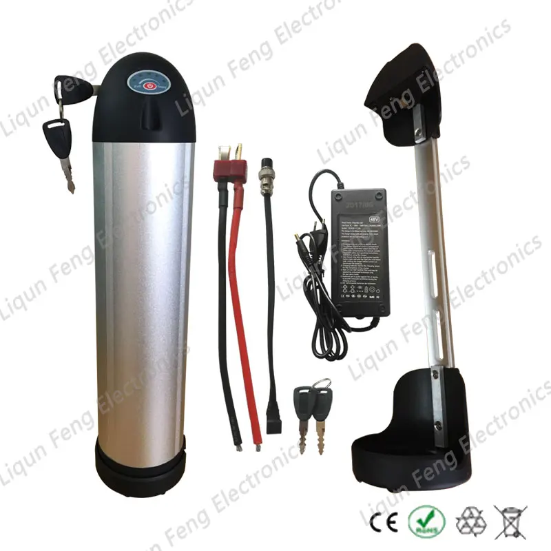 48V 15AH lithium ion Water Bottle E-bike Lithium battery for Ebike pack with charger 700W use Samsung 3000MAh batteries | Спорт и