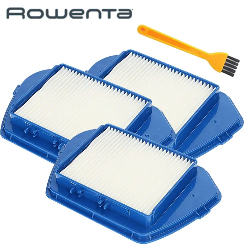 4Pcs Набор аксессуаров для пылесосов Hepa пылевые фильтры для Rowenta ro53 Compacteo Ergo Cyclone-zr005501 Ergo Zyklon ZR005501 - Цвет: 4Pcs