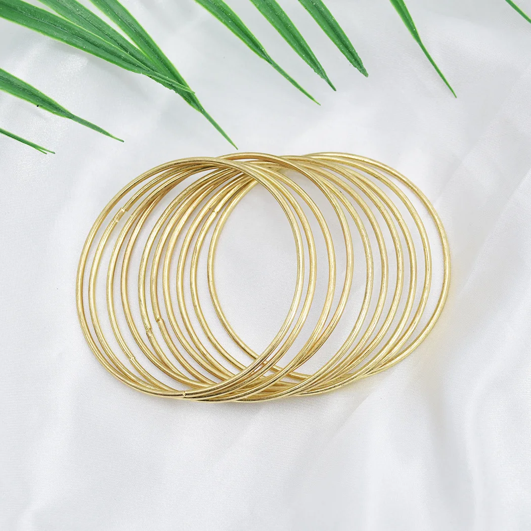 

FUN-BEAUTY Autumn and Winter New Style European and American Fashion Trend Bracelet Multi-layer Bracelet Hoop Gold Bracelet