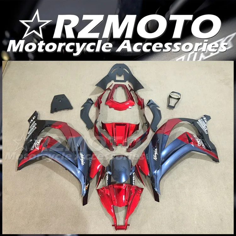 

Injection Mold New ABS Fairings Kit Fit for kawasaki Ninja ZX-10R ZX10R 2011 2012 2013 2014 2015 11 12 13 14 15 Red Gray