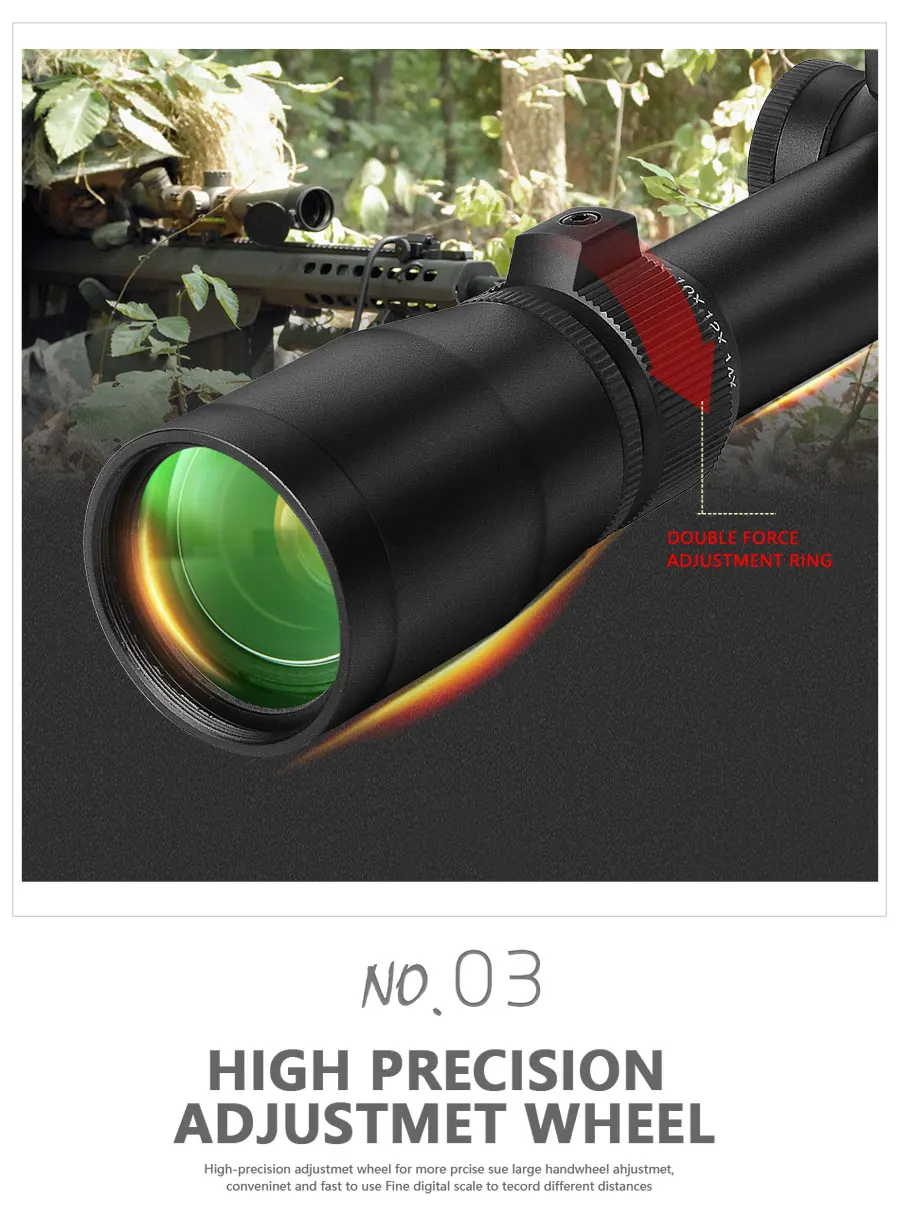 VX-3 4,5-14X40 мм прицел охотничий прицел тактический прицел стекло Сетка прицел для снайперской страйкбольной охоты