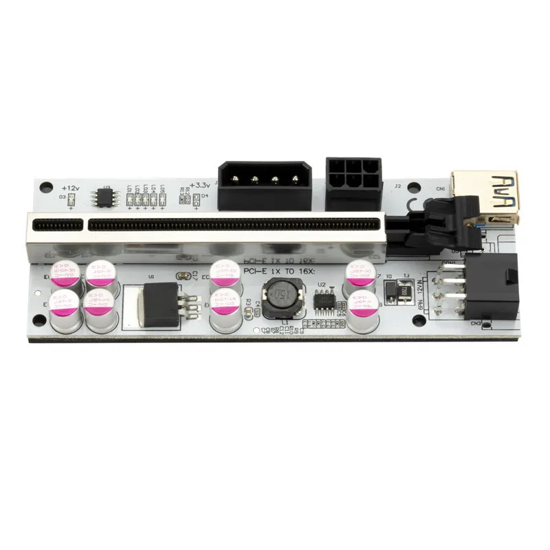 

PCIE Riser 010 010X VER010X 010S Plus USB 3,0 кабель Riser GPU PCI Express X16 Riser для видеокарты для майнинга биткоинов