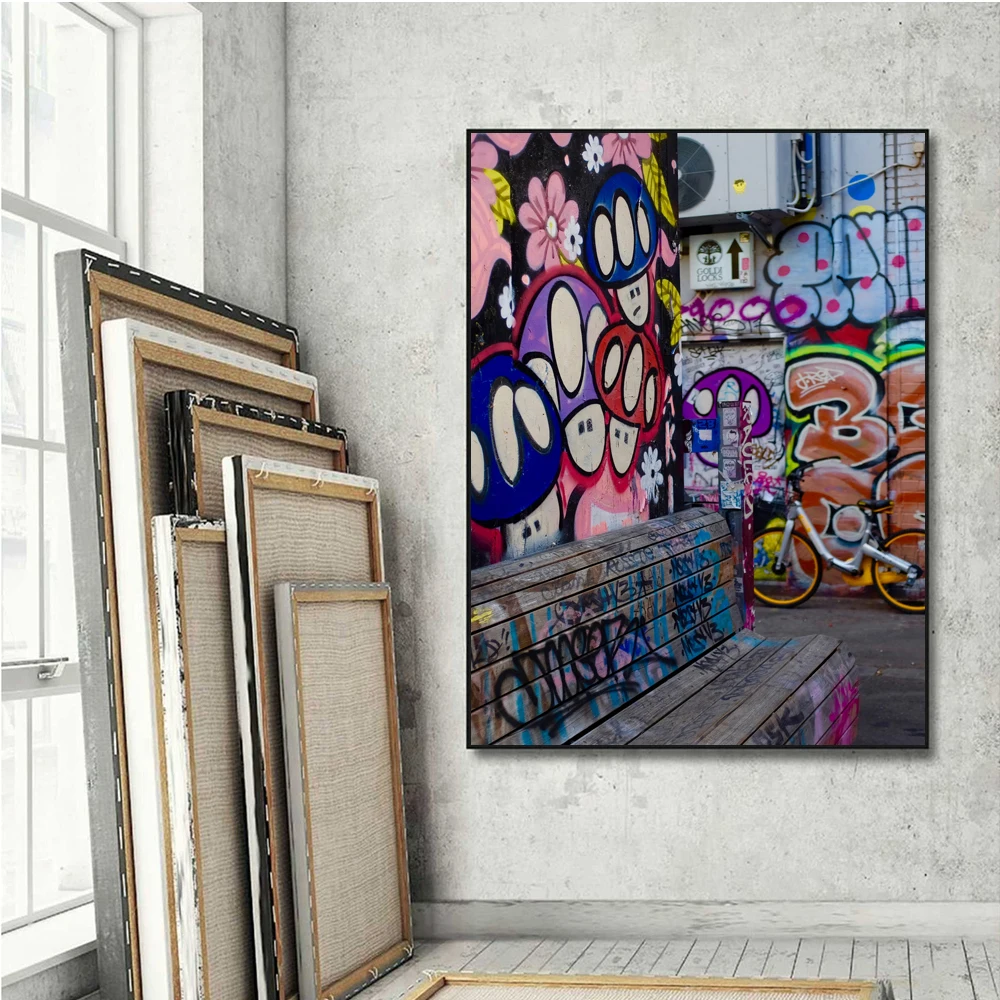 

Nordic Style Bedroom Decor Modern Paintings Movie HD Anime Poster Home Decorative Painting Room Decoration