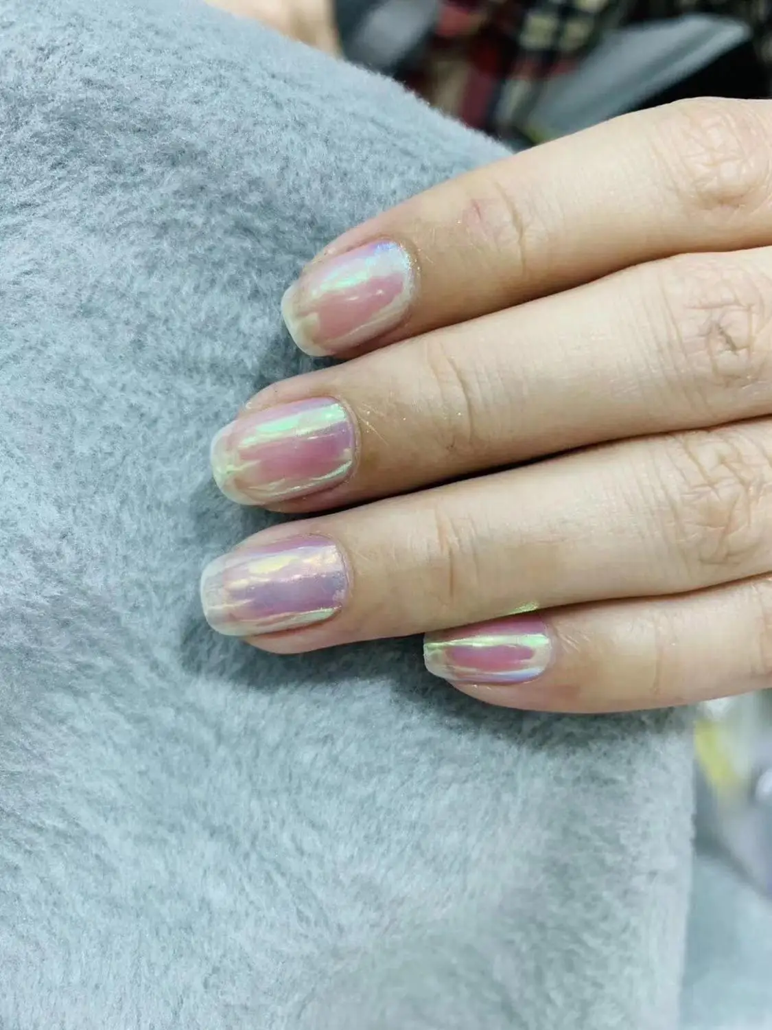 Bare White Chameleon Color-Shift Powder Pigment Dust Nail Glitter | Красота и здоровье