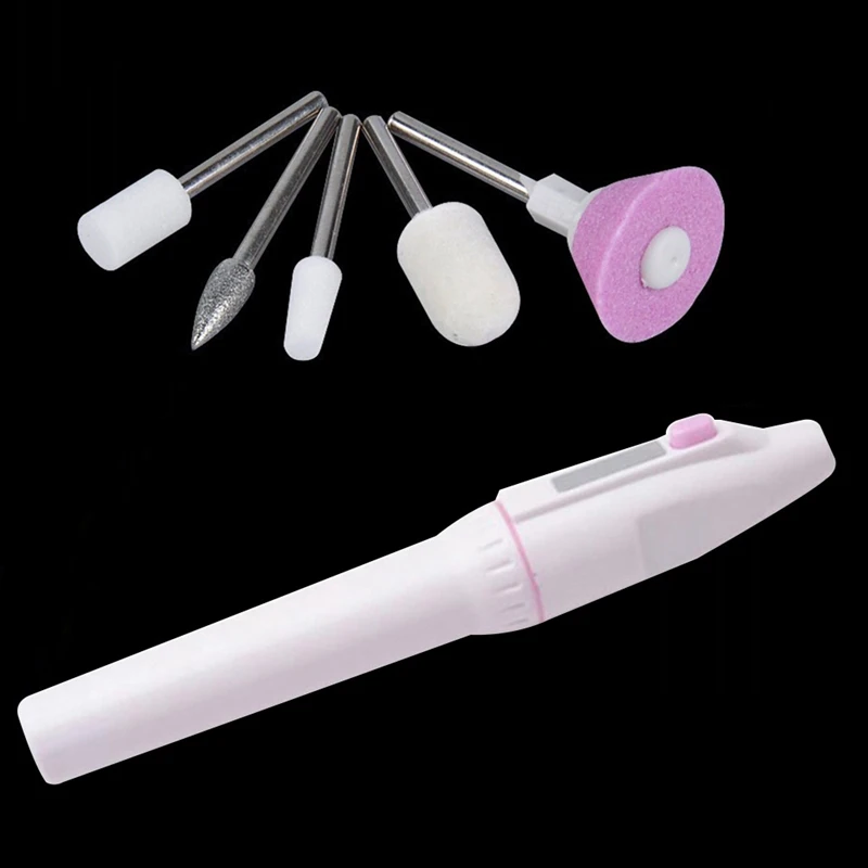 

1Set New Arrival Electric Nail File Professional Nail Art Drill File Buffer Polish Manicure Pedicure Acrylic