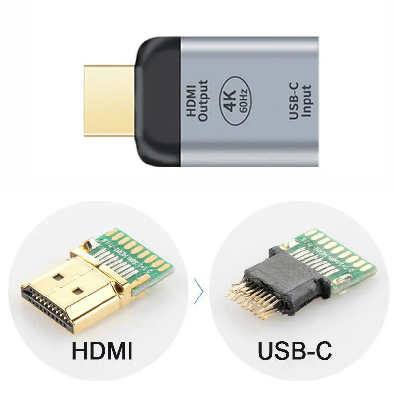 CYDZJimier USB-C. 1 Type C женский источник для HDMI раковина HDTV Ultra HD адаптер 4K 60 Гц 1080p