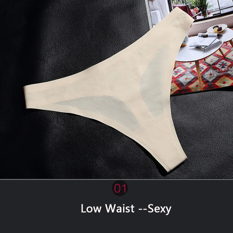 2 шт./лот бесшовные стринги сексуальные женские трусики нейлоновое нижнее белье