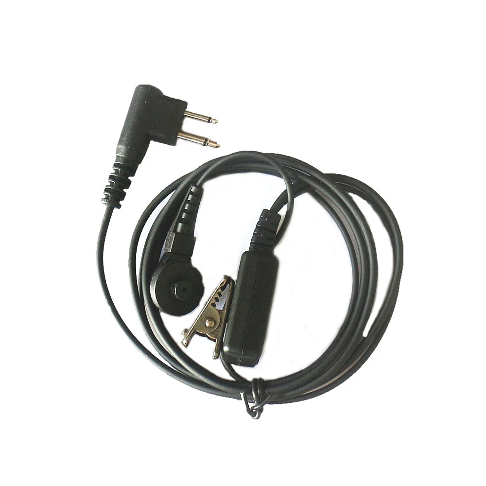 10 шт. акустический скрытый трубчатый наушник гарнитура микрофон PTT для Motorola Radio CP88