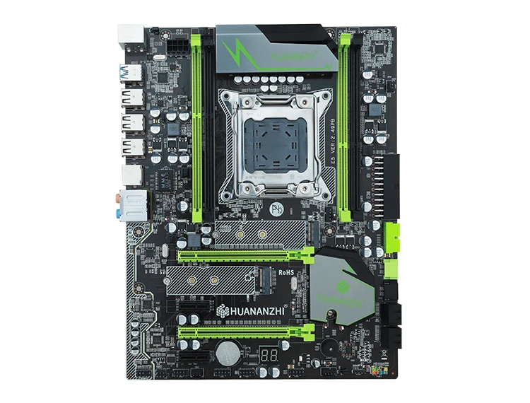 !!HUANAN V2.49 X79 материнская плата CPU RAM combos Xeon E5 2650 V2 (2*4G)8G DDR3 RECC memorry все хорошо