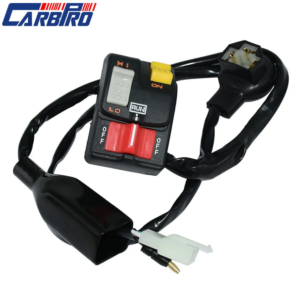 

L/H переключатель для Honda TRX250R TRX 250R свет/старт/убить 1986 1987 1988 автозапчасти ручные переключатели