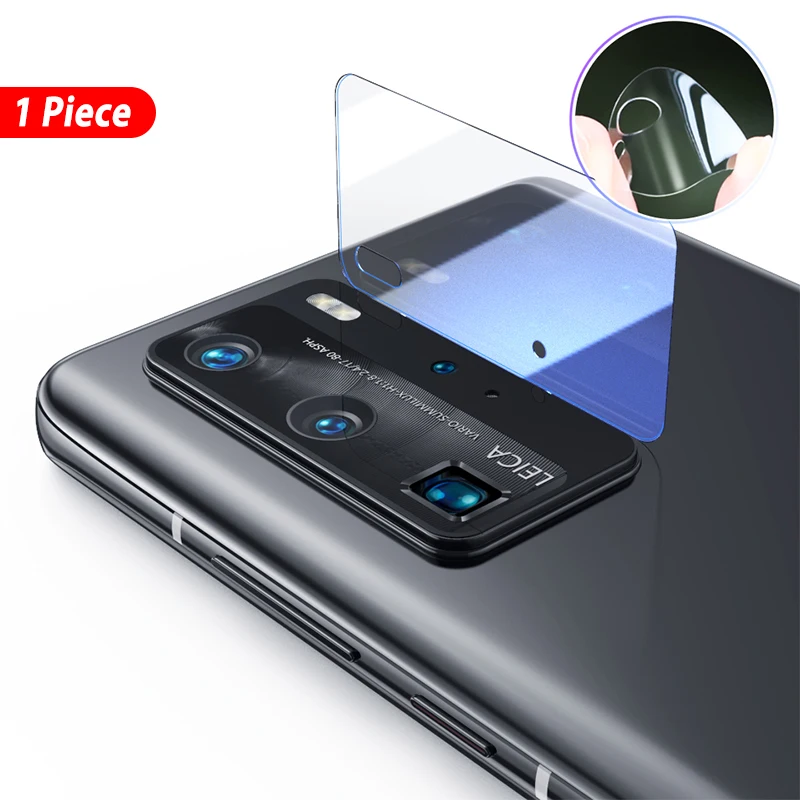 Полный комплект 3 в 1 закаленное стекло для Huawei P40 Pro защита экрана наклейка из