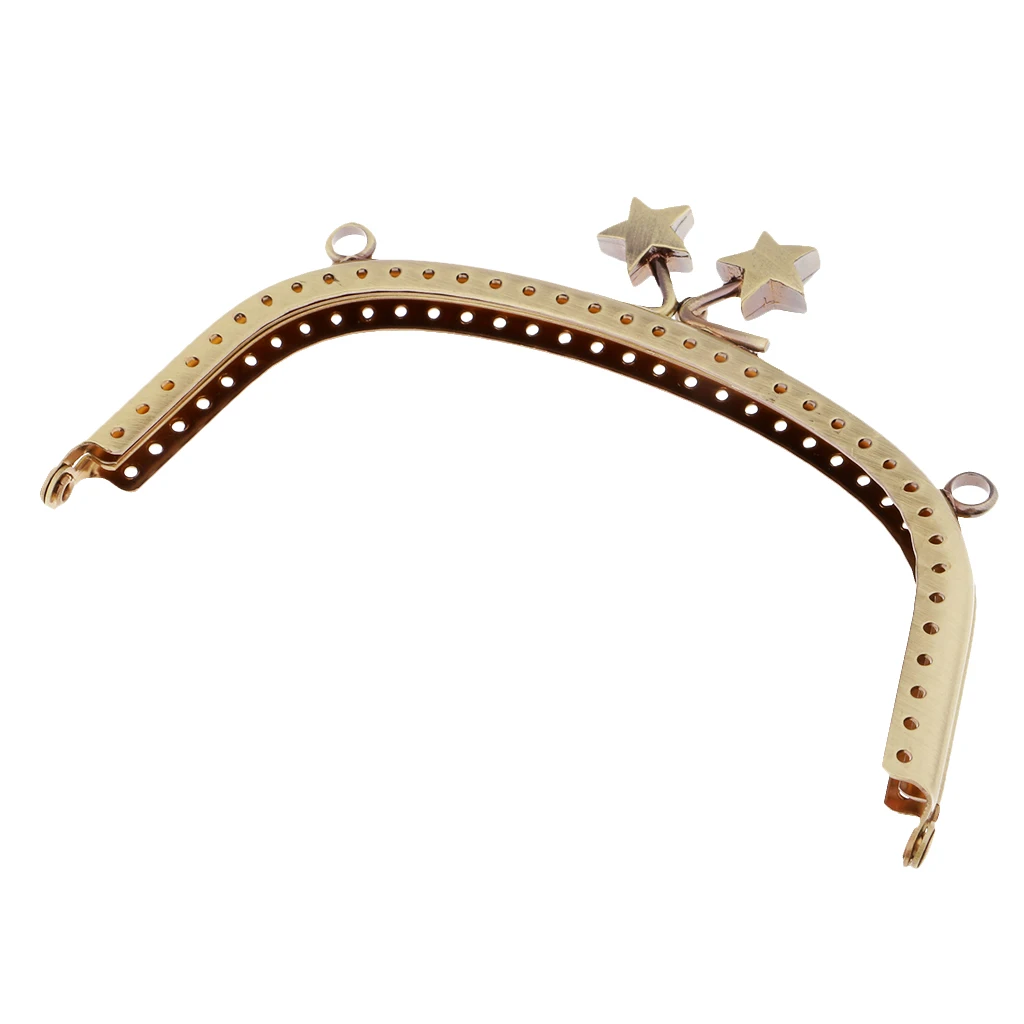 Сделай Сам кошелек ручка сумка для монет металлическая звезда форма поцелуй