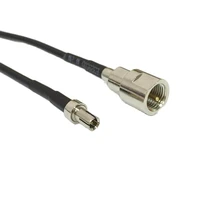 new fme male plug switch ts9 straight connector pigtail cable rg174 wholesale 20cm50cm100cm adapter for 3g wireless modem