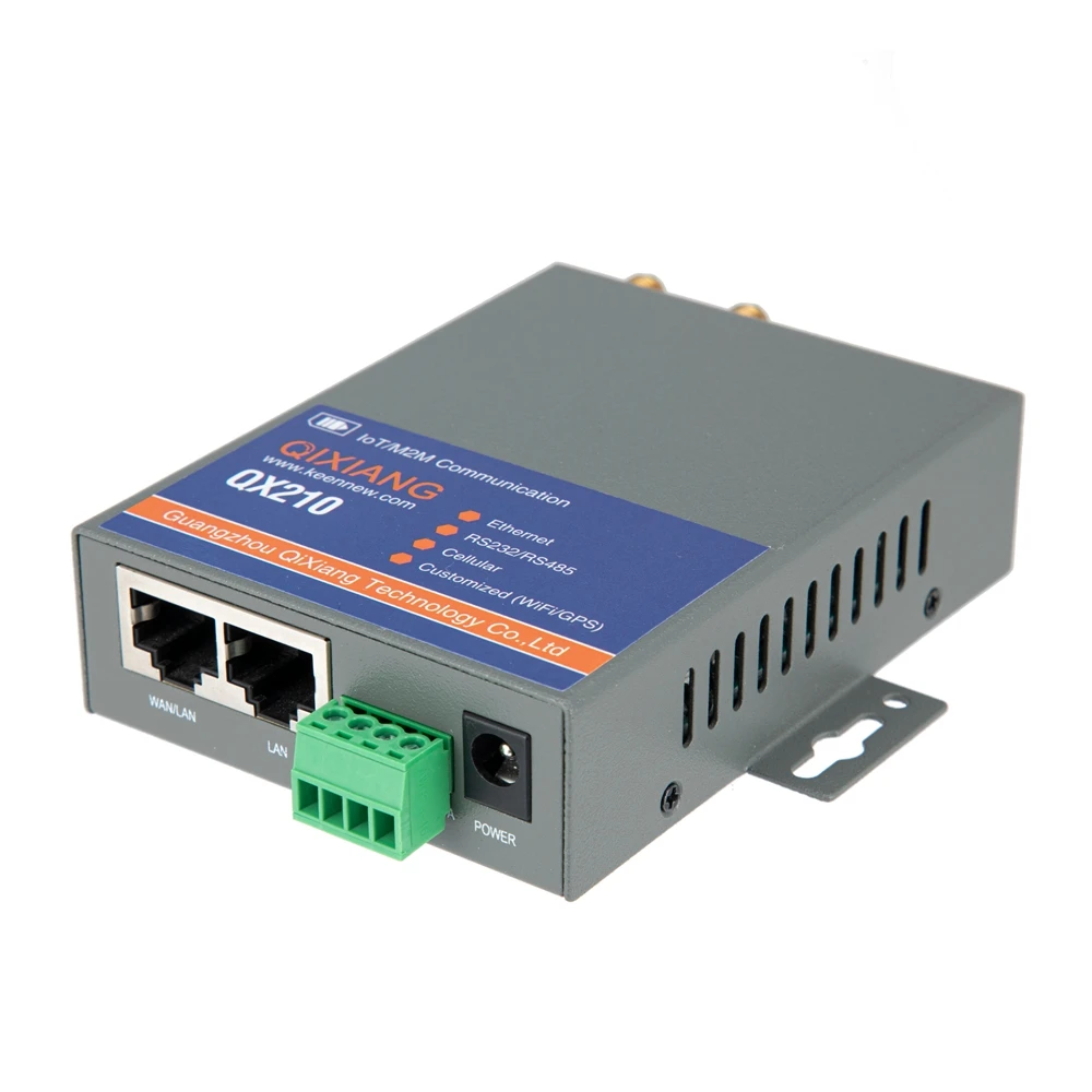 Industrial Grade Cellular 4G LTE Modem Router with Support Ethernet Vpn Wifi Sim Card Slot Serial rs232/rs485 Port |