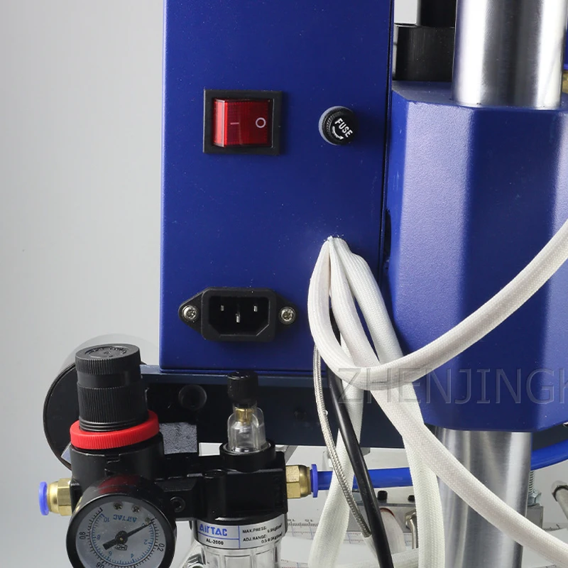 

Small Pneumatic Leather Bronzing Machine Sign Branding Machine Paper Wood Compressor LOGO Hot Stamping Machine Embossing Machine