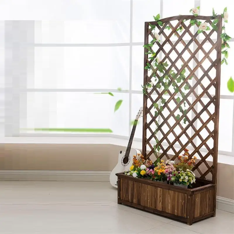Standi Indoor Huerto Urbano Madera Balkon Pot Garden Wooden Shelves For Balcony Dekoration Shelf Outdoor Flower Plant Stand | Мебель