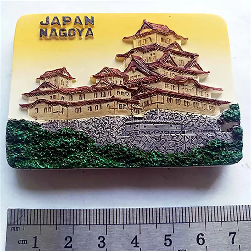 Lychee Япония антенна Nagoya холодильник магнитный Стикеры известные картины Пейзаж холодильник магнитный сувенир современные украшения для кухни