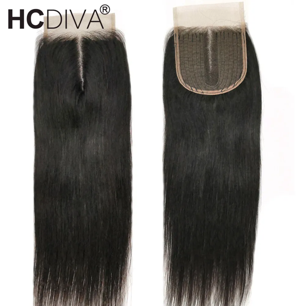 

Middle Part Lace Closure 5x5 Straight Human Hair Lace Closure 24inch Brazilian Remy Human Hair Closure WIth Baby Hair For Women