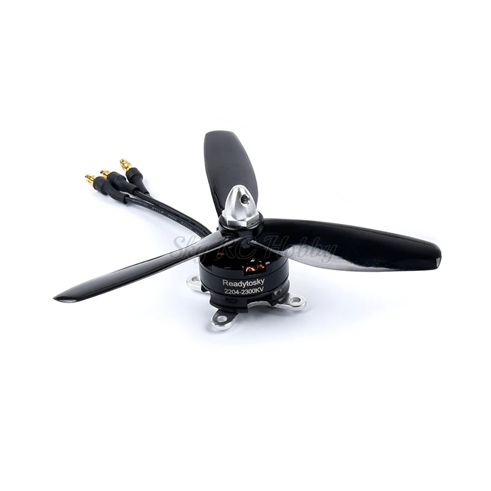 Высокомощный самолёт Skywalker 20A ESC + 2204 2300KV бесщеточный двигатель 5045 пропеллер