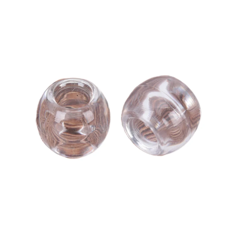 

100pcs 12mm Resin Hair Beads 6mm Big Hole Dreadlock Beads For Jumbo Braid Dreadlock Hair Accessories