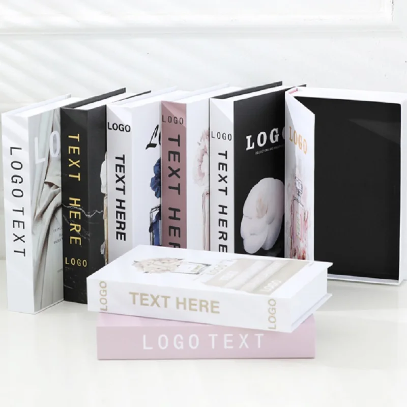 

Modern Fashion Luxury Fake Book Home Model Room Decoration Book Box Desktop Decoration Book Designer Fake Book Box