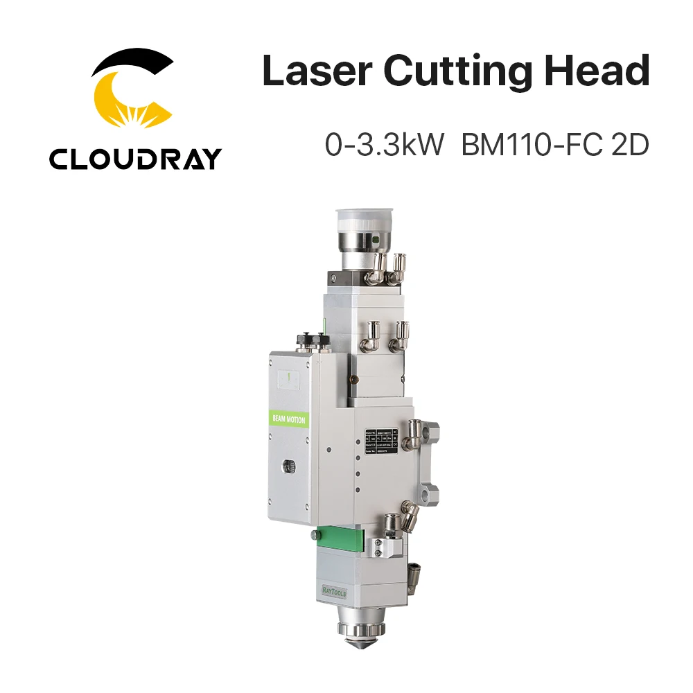 Cloudray оригинальная Лазерная режущая головка Raytools BM110 155 кВт 2D FL125/200/мм для лазерной