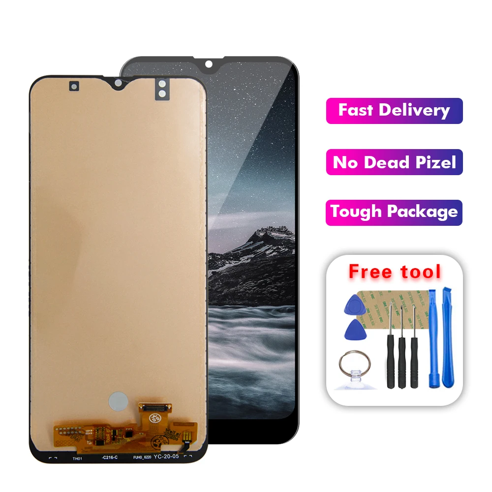 ЖК дисплей 6 4 дюйма для Samsung Galaxy A30s A307F A307 A307FN/DS сменный экран с дигитайзером в