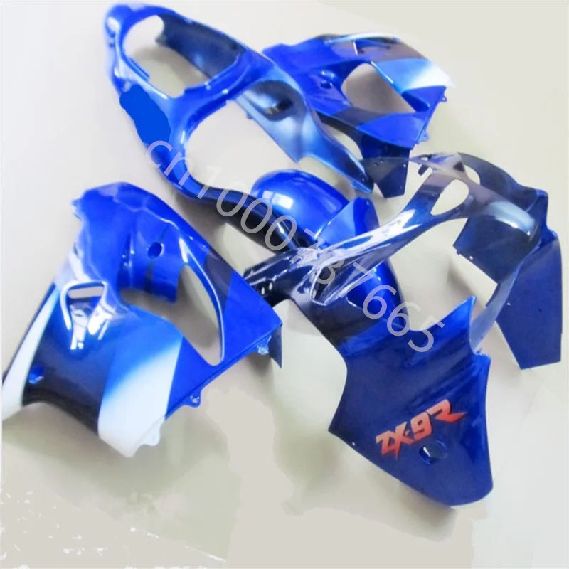 

Сине-белый обтекатель для мотоцикла ABS для KAWASAKI Ninja ZX-9R 00-01 ZX9R ZX 9R 00 01 ZX 9R 2000 2001 комплект обтекателей