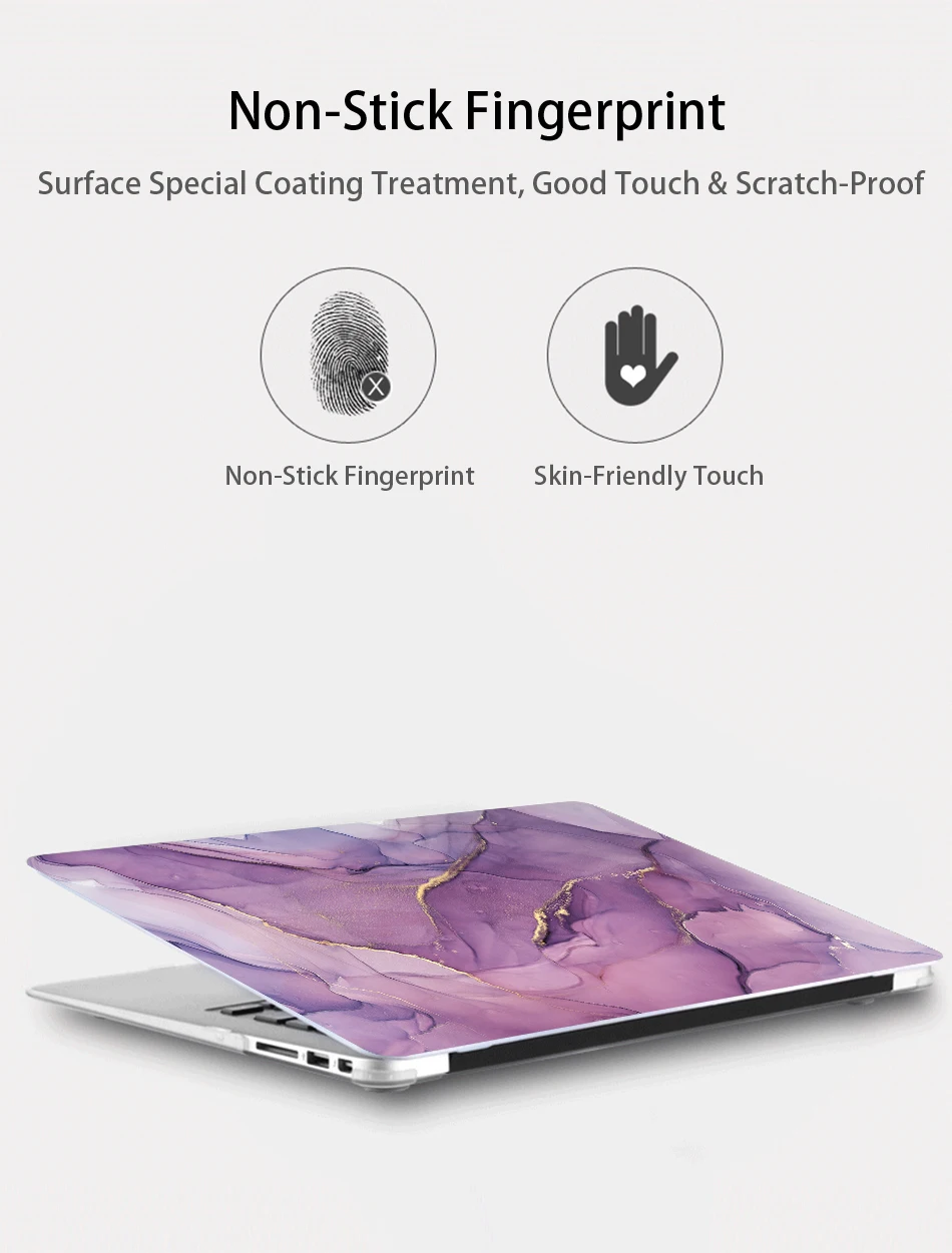 MTT чехол для ноутбука Macbook Air Pro retina 11 12 13 15 16 мраморный Жесткий Чехол для mac book 13,3 дюймов с сенсорной панелью a1706 a1502