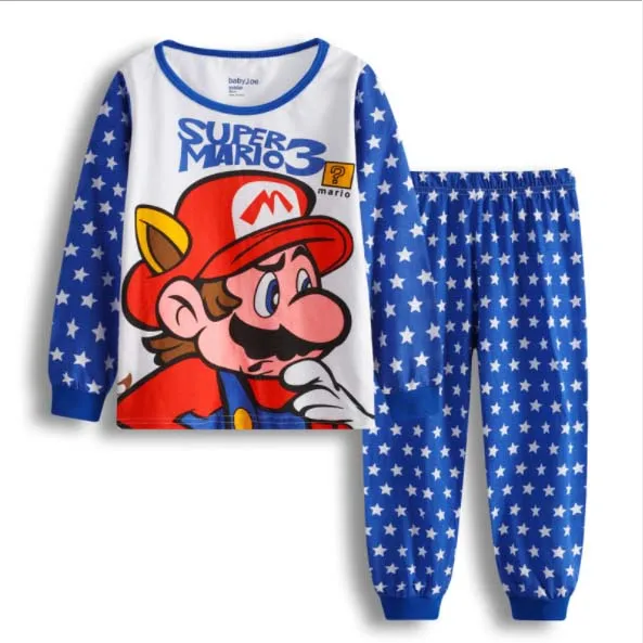 Модный брендовый Детский костюм с длинными рукавами и рисунком для маленьких